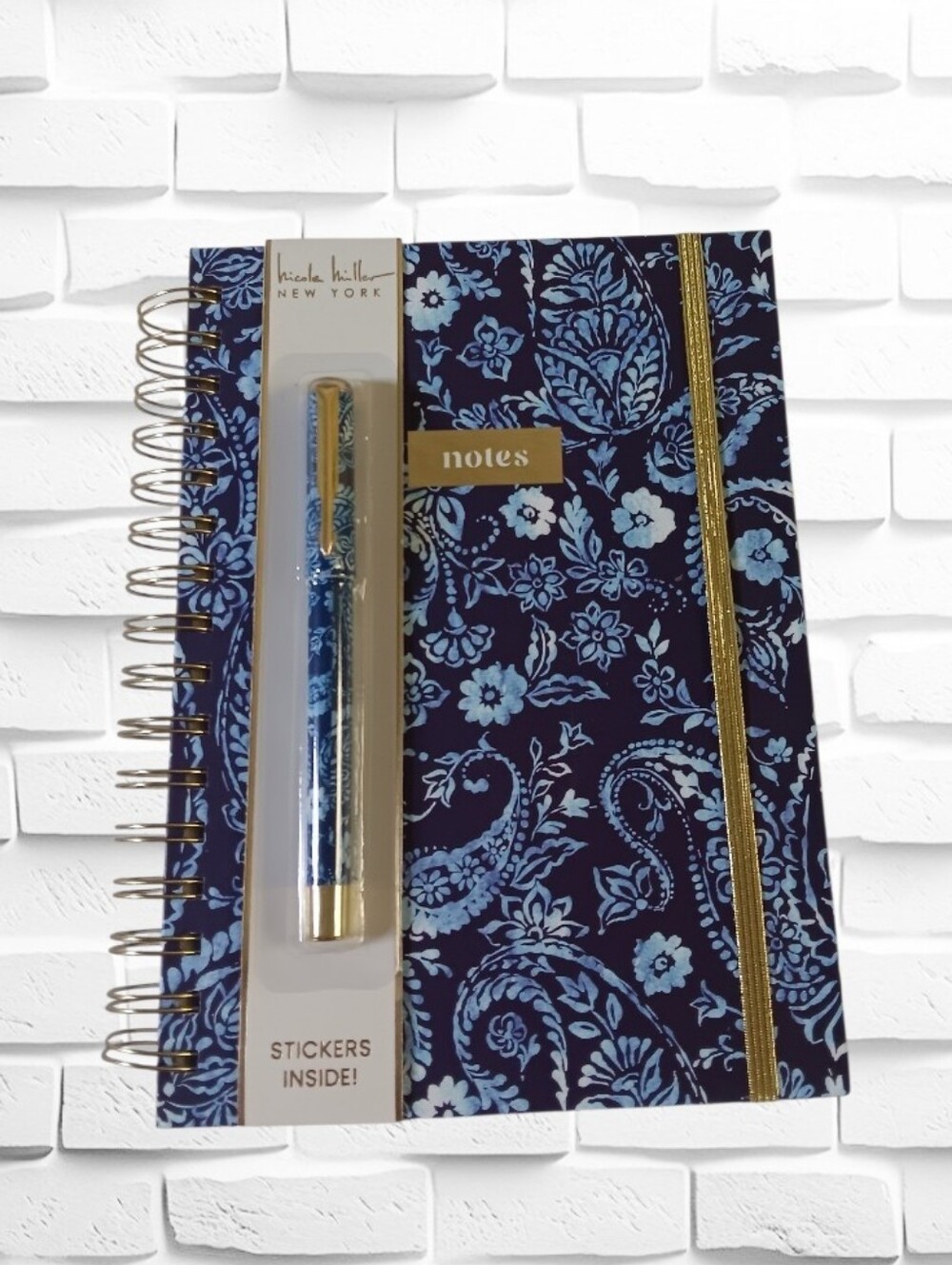 Nicole Miller Paisley Journal